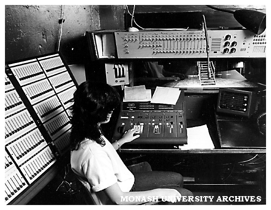 Alexander Theatre control room