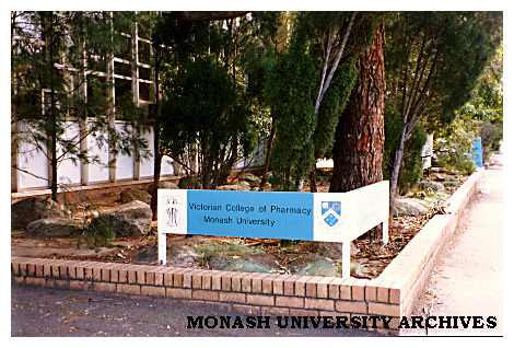 Entrance to Pharmacy College