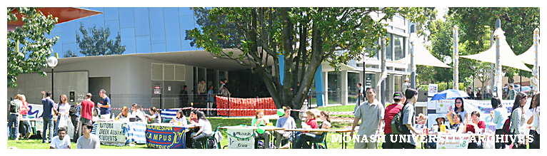 Orientation activities at Caulfield campus