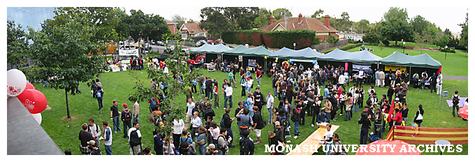 Orientation Day at Caulfield campus