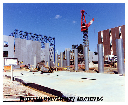 Performing Arts Precinct under construction