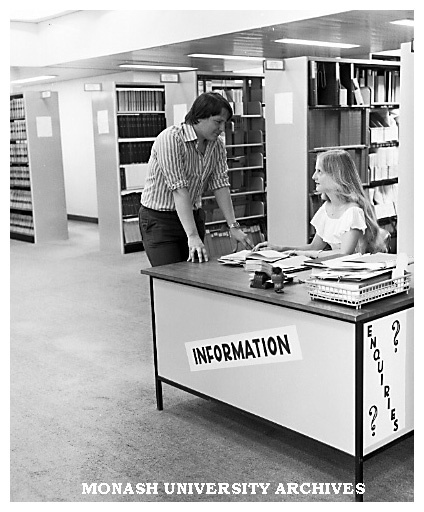 Law library interior