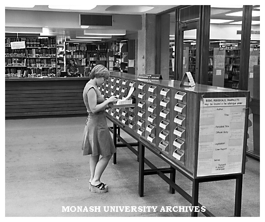Law library interior