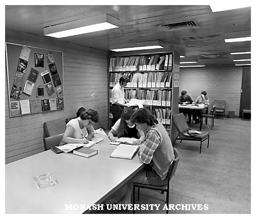 Law library interior