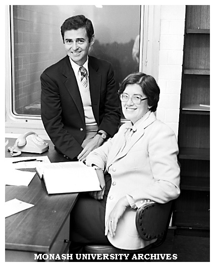 Visiting law professors Sidney and Jane Picker