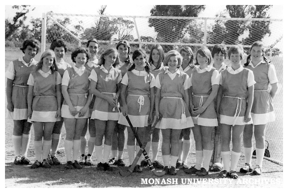 Monash University Women's Hockey team