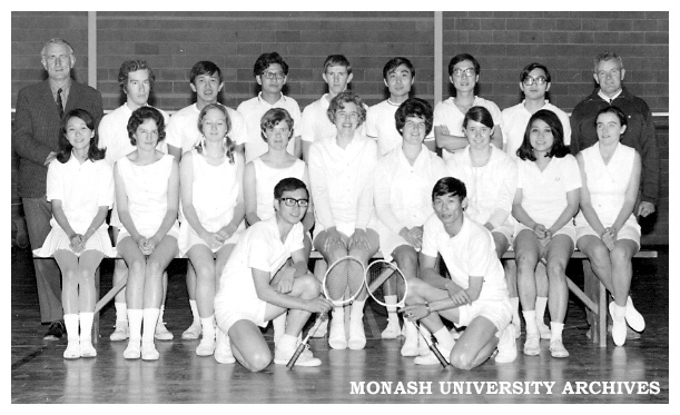 Monash University Badminton team