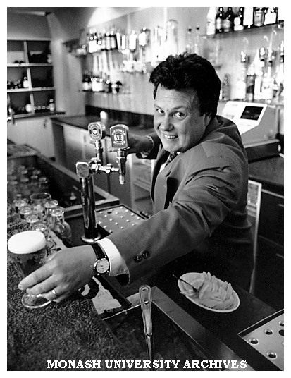 Mr Joseph Borg, Manager of the University Club, Clayton campus