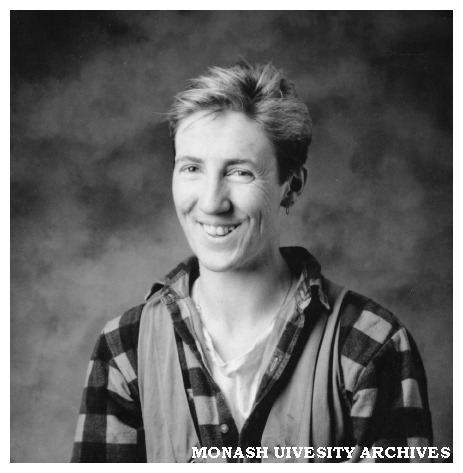 Ms Tammy Foster, first female plumber employed by Monash