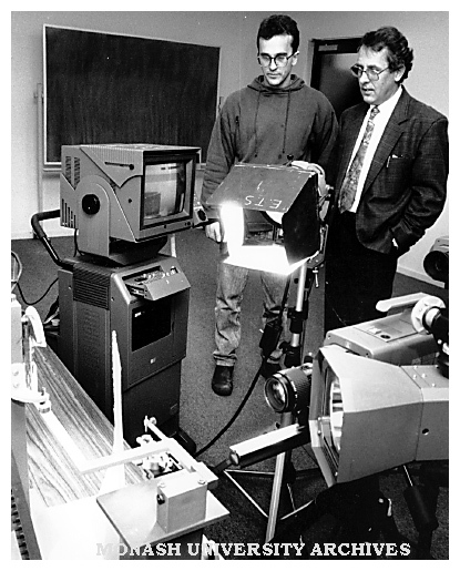 High speed video camera (HSV 1000) work station