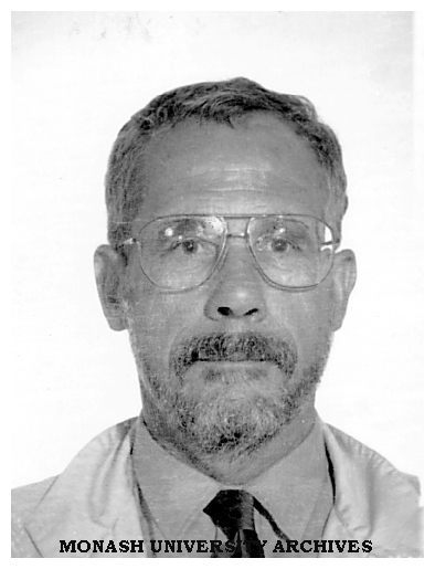 Professor John Levett, chair in the Graduate Department of Librarianship Archives and Records