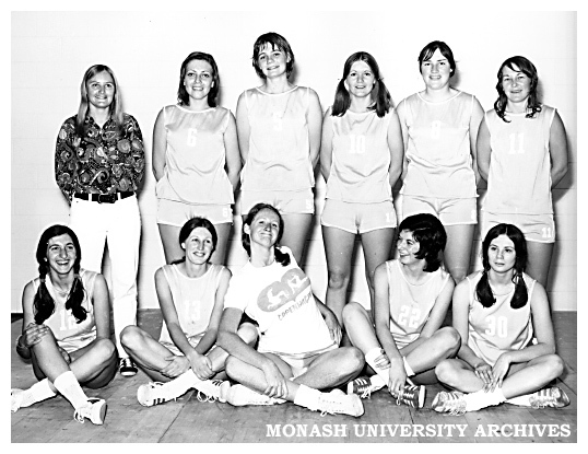 Monash Intervarsity women's basketball team