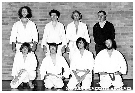 Monash men's judo team