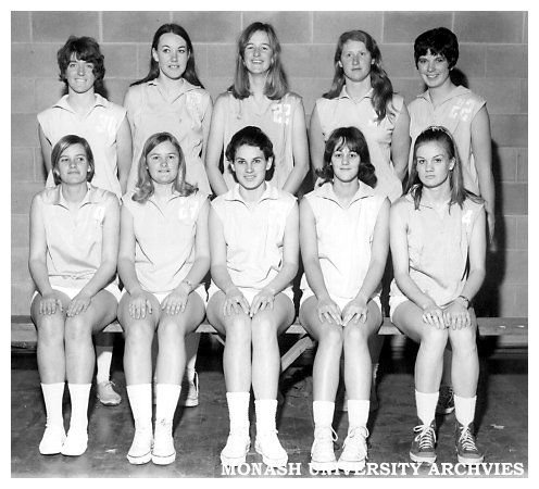 Monash women's basketball team