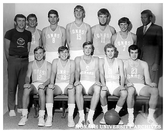 Monash Intervarsity basketball team