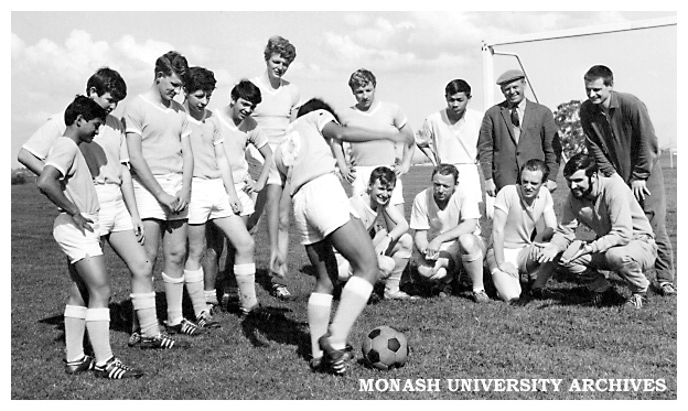 Monash soccer team