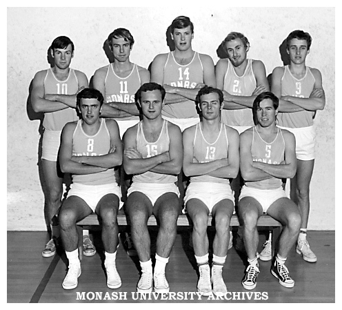 Monash Intervarsity basketball team