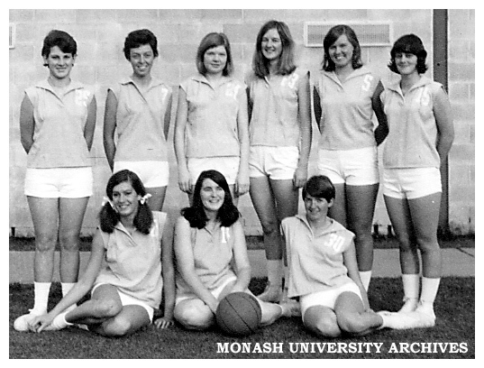 Monash women's basketball team
