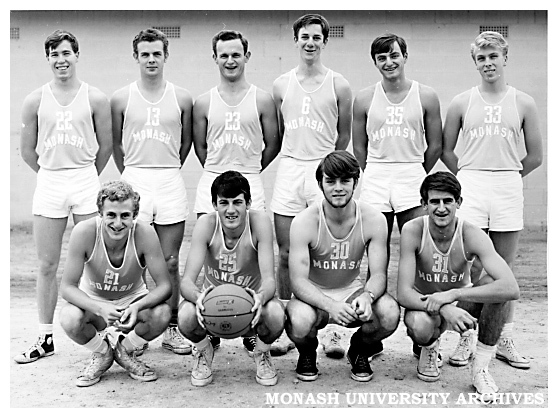 Monash Intervarsity men's basketball team