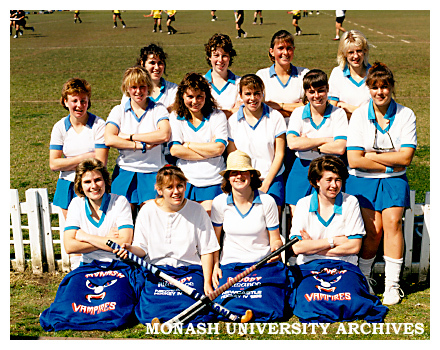 Monash Intervarsity women's hockey team