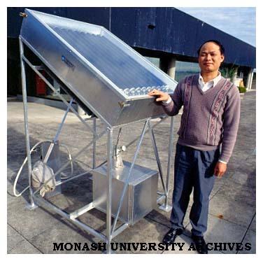 Solar powered refrigerator