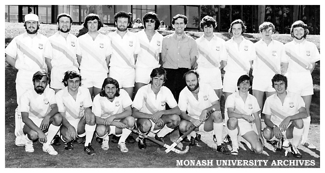 Monash Intervarsity men's hockey team at University of Queensland