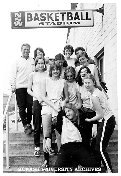 Monash Intervarsity women's basketball team