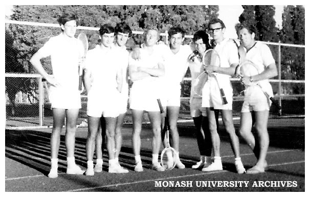 Monash Intervarsity tennis team