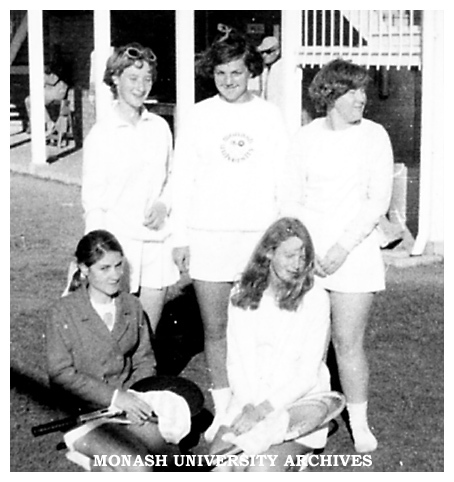 Monash Intervarsity tennis team