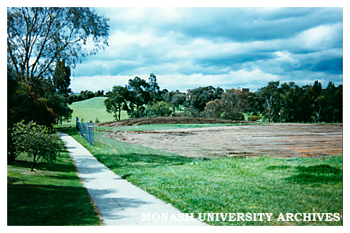 Construction of synthetic hockey field