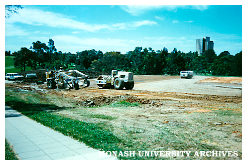 Construction of synthetic hockey field