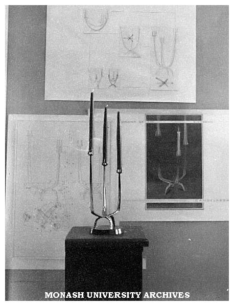 Metal work exhibit at Commonwealth Technical Training Week exhibition at Chadstone shopping centre.