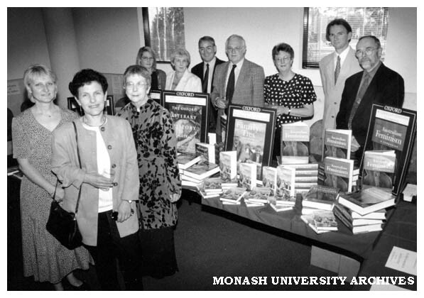Book launch by Arts Faculty academics 11 November 1998