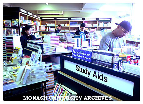 Students buying books