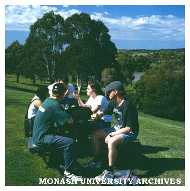 Students on Gippsland campus
