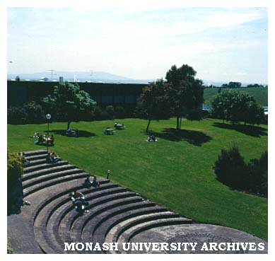 Gippsland campus amphitheatre