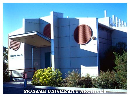 Entrance to Ceramic Fuel Cells building 4W Gippsland campus