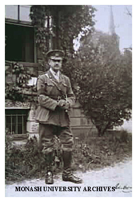 Major-General John Monash at headquarters in Glisy, France, 25 May 1918