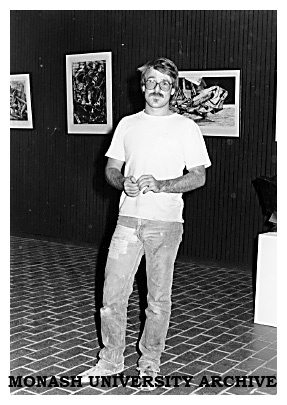 David Burns - First Fine Arts Scholarship winner