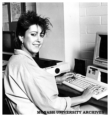 Chisholm Frankston student and multiple academic prize winner Ms Andrea Ross, the first Frankston student to graduate with the double degree of Applied Science/Bachelor of Business (Computing and Accounting)