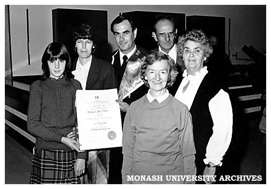 Royal Australian Navy lieutenant Michael Moore after graduating with a Bachelor of Engineering (Mechanical) from Chisholm