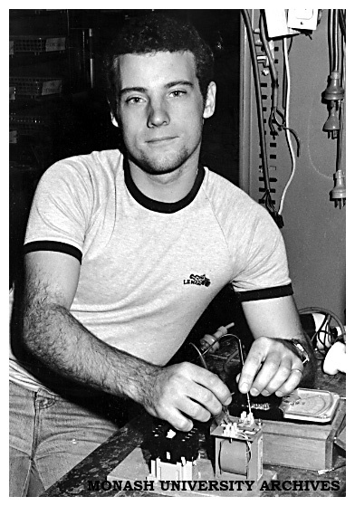 Chisholm apprentice electrician Mr Mark Formby, awarded a prize for Outstanding Apprentice - Second Year in Electrical Mechanics