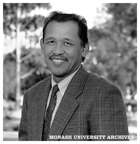 Professor Ichlasul Amal, Rector of Indonesia's Universitas Gadjah Mada and winner of a 1998 Monash University Distinguished Alumni Award