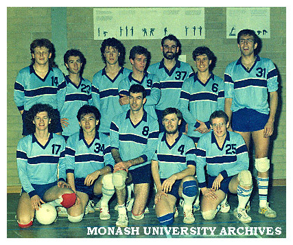 Monash Intervarsity volleyball team