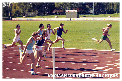 Intervarsity track and field at Adelaide University
