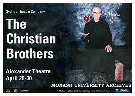 Poster for 'The Christian Brothers' Sydney Theatre Company