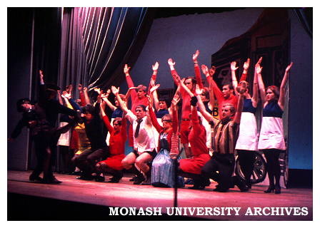 Caulfield Technical College revue Charlies Keeping Mum production - Trams &amp; Gents