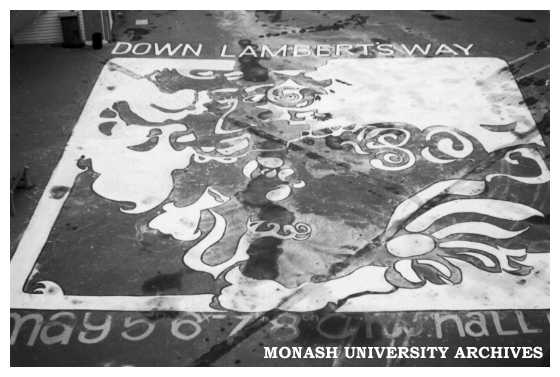 Caulfield Technical College revue - Down Lambert's Way promotion