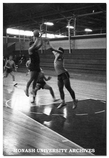 Caulfield Technical College basketball match