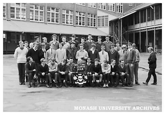 Caulfield Technical College Electrical Engineering class